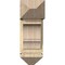 Ekena Millwork Balboa Arts and Crafts Rough Sawn Bracket w/ Offset Brace, Douglas Fir, 8"W x 18"D x 22"H BKT0806X18X22BOA03RDF - alternate 4